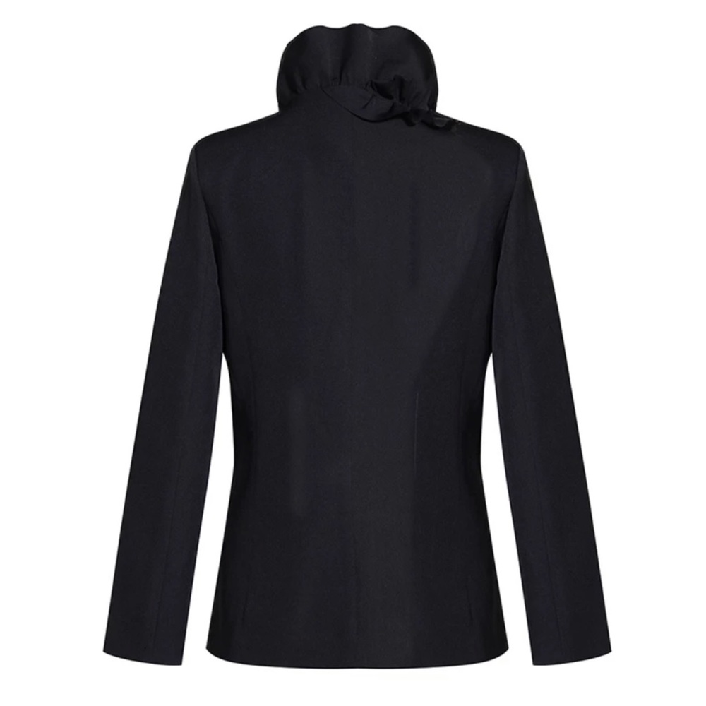 🎁 The COLYNA Black Ruffle Jacket Top - Picture 2 of 6